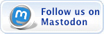Follow us on Mastodon